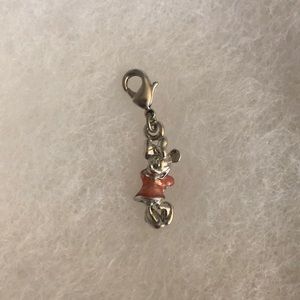 Disney Silver & Pink Minnie Mouse Charm